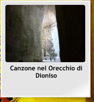 Canzone nel Orecchio di Dioniso