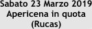 Sabato 23 Marzo 2019 Apericena in quota (Rucas)