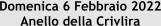 Domenica 6 Febbraio 2022 Anello della Crivlira