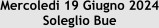 Mercoledi 19 Giugno 2024 Soleglio Bue