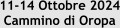 11-14 Ottobre 2024 Cammino di Oropa