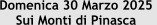 Domenica 30 Marzo 2025  Sui Monti di Pinasca