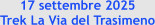 17 settembre 2025  Trek La Via del Trasimeno