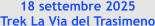 18 settembre 2025  Trek La Via del Trasimeno