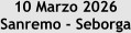 10 Marzo 2026  Sanremo - Seborga