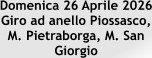 Domenica 26 Aprile 2026 Giro ad anello Piossasco, M. Pietraborga, M. San Giorgio