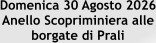 Domenica 30 Agosto 2026 Anello Scopriminiera alle borgate di Prali